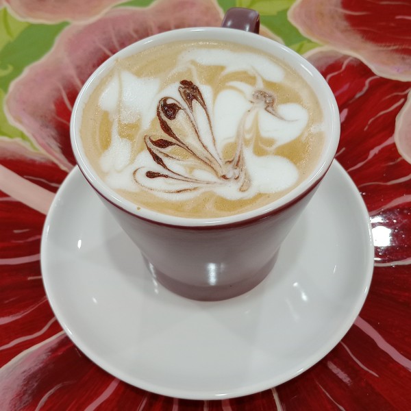 Hibiscus Cafe Oistins Great Bajan Coffee flat white